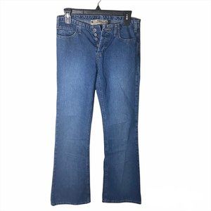 American Eagle Button Fly Bootleg Jeans